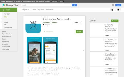 EF Campus Ambassador - Apps on Google Play