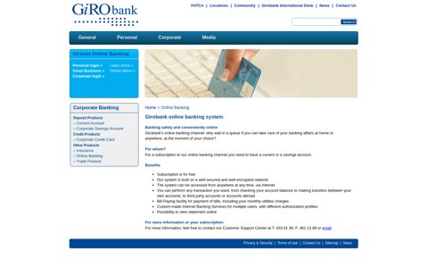 Online Banking - Girobank Curaçao