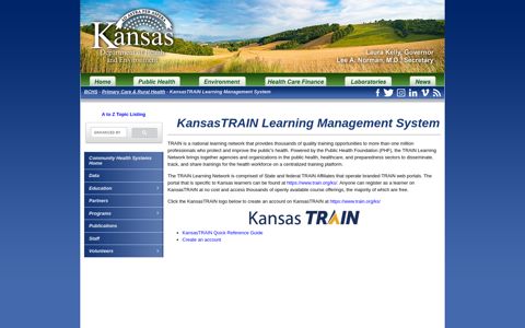 Community ... - Kansas Department of Health and Environment