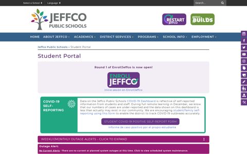 Student Portal - Jeffco Public Schools