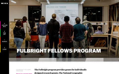 Fulbright Fellows Program | MICA