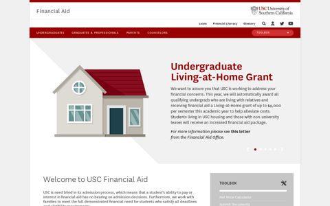 USC Financial Aid