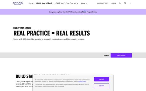 USMLE Step 3 Qbank - Practice Questions | Kaplan Test Prep
