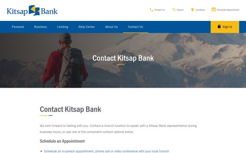 Contact Us | Kitsap Bank