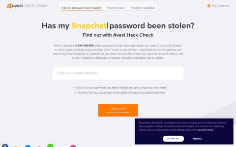 Have Hackers Stolen & Leaked Your Password? | Avast Hack ...