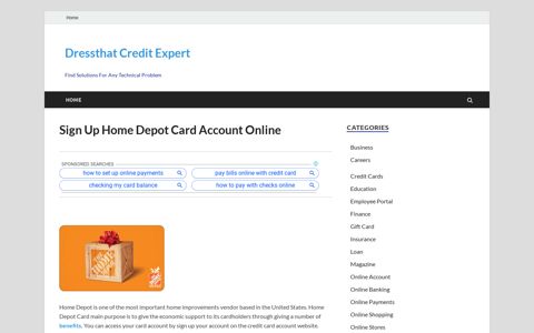 homedepot.com/mycard - Sign Up Home Depot Card Account ...