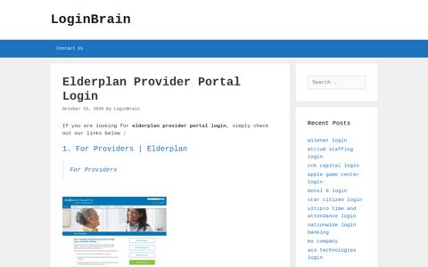 Elderplan Provider Portal - For Providers | Elderplan