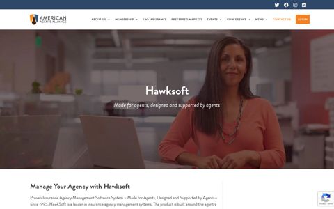 Hawksoft | American Agents Alliance