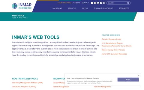 Client Web Tools - Inmar