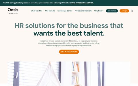 HR Solutions & PEO Services for Your Business | Oasis, a ...