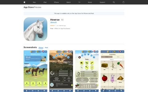 ‎Howrse on the App Store