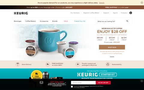 Keurig.ca: Discover our coffee makers and K-Cup® pods