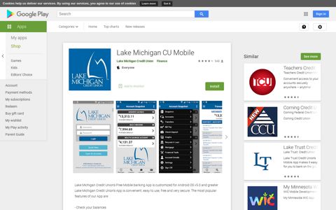 Lake Michigan CU Mobile - Apps on Google Play