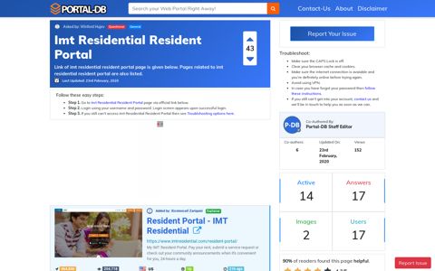 Imt Residential Resident Portal