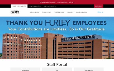 Staff Portal - Hurley Medical Center
