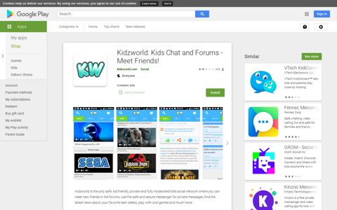 Kidzworld: Kids Chat and Forums - Meet Friends! - Apps on ...