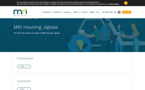 MRI Housing Jigsaw Login Page | Social Housing | MRI ...