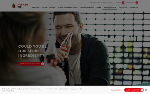 Working With Us | Coca-Cola HBC