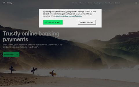 Trustly | Let your customers pay from their bank account
