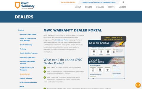 Dealer Portal - GWC Warranty