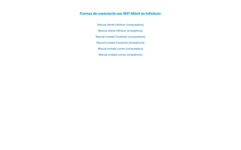 Manuales para conectarte con WiFi Móvil en Infinitum. - Telmex