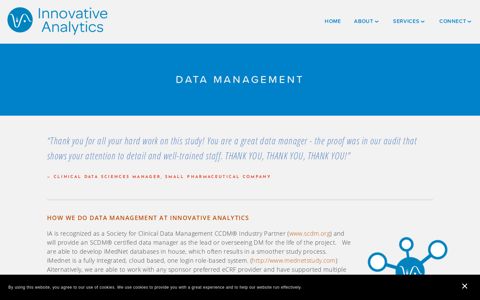 Data Management — Innovative Analytics-CRO-Clinical ...