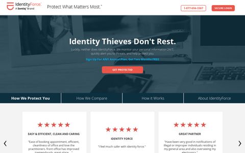 your free trial of IdentityForce identity theft protection