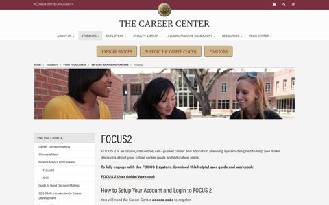 FOCUS2 | The Career Center