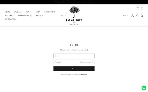 Account - Las Gringas Store