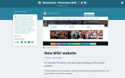 New WGC website - Newsletter - December 2018 - Hail