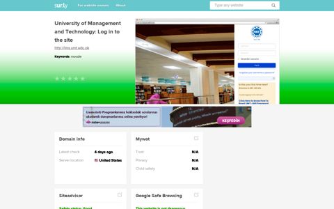 lms.umt.edu.pk - University of Management and T... - Lms Umt
