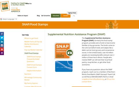 SNAP (Food Stamps) | Northern Illinois Food Bank