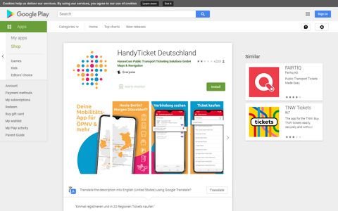 HandyTicket Deutschland - Apps on Google Play