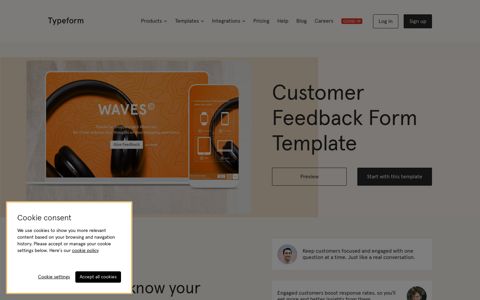 Free Customer Feedback Online Form Template - Typeform
