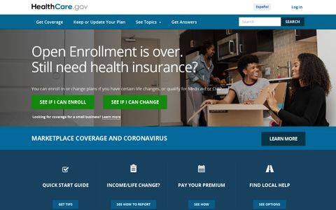 HealthCare.gov: Get 2021 health coverage. Health Insurance ...