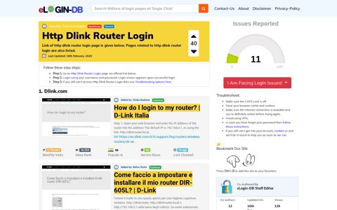 Http Dlink Router Login