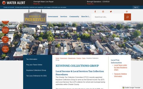 Keystone Collections Group | Phoenixville Borough, PA