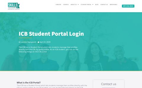 ICB Student Portal Login | ICB Courses | Distance Learning |