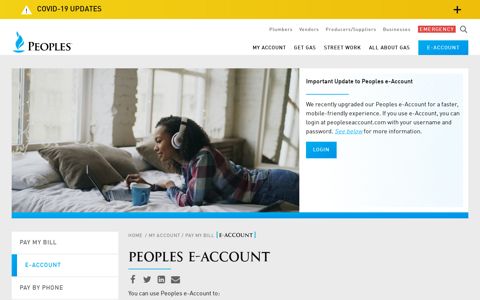 E-Account | Peoples Gas E-Account | Pay Your Bill Online ...