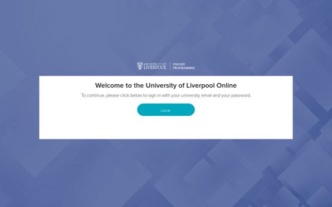 Liverpool Student Portal
