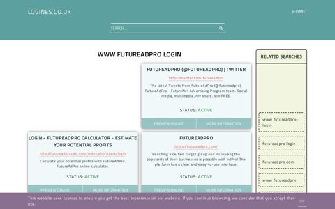 www futureadpro login - General Information about Login