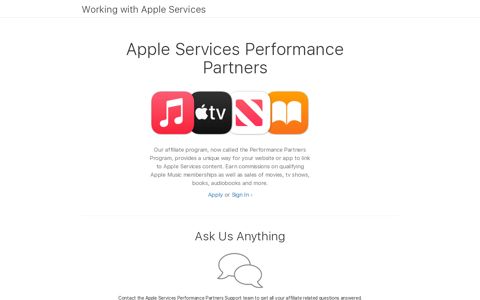 Apple Services Performance Partners - iTunes - The Affiliate ...