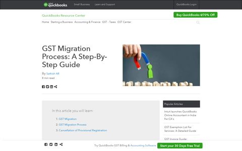 GST Migration Process: A Step-By-Step Guide - QuickBooks