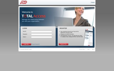 TotalAccess - ADP Canada