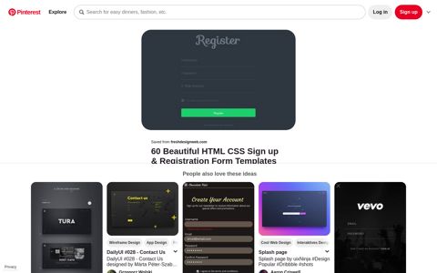 40+ Beautiful CSS Sign up & Registration Form - freshDesignweb ...