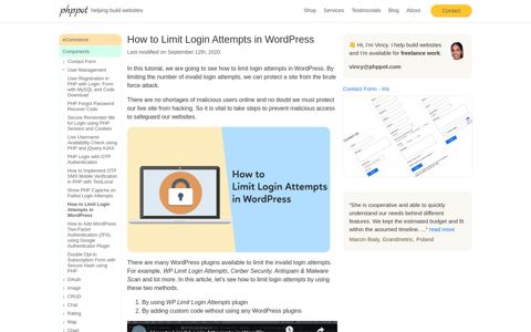 How to Limit Login Attempts in WordPress - Phppot
