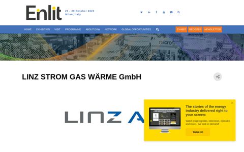 LINZ STROM GAS WÄRME GmbH - European Utility Week 2019