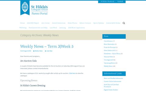 Weekly News | St Hilda's Collegiate School | Parents Portal ...