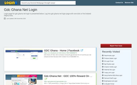 Gdc Ghana Net Login - Loginii.com