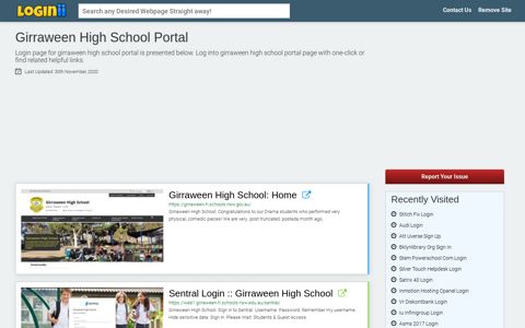Girraween High School Portal - Loginii.com